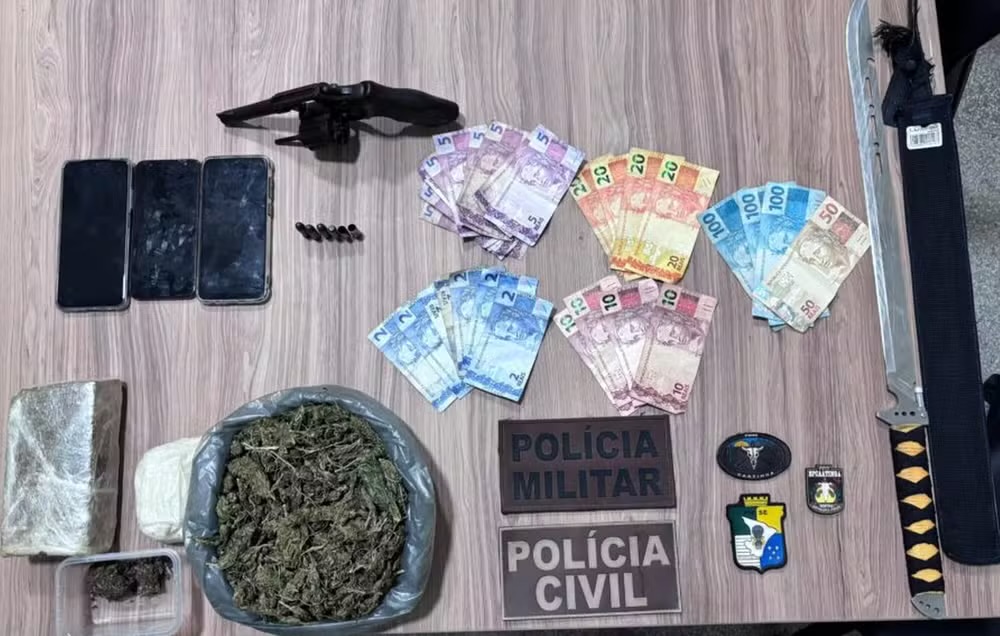 Operação conjunta contra o tráfico de drogas é deflagrada em Nossa Senhora da Glória e Feira Nova; um suspeito morreu