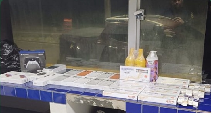 Canetas emagrecedoras e inibidores de apetite são apreendidos na BR-101