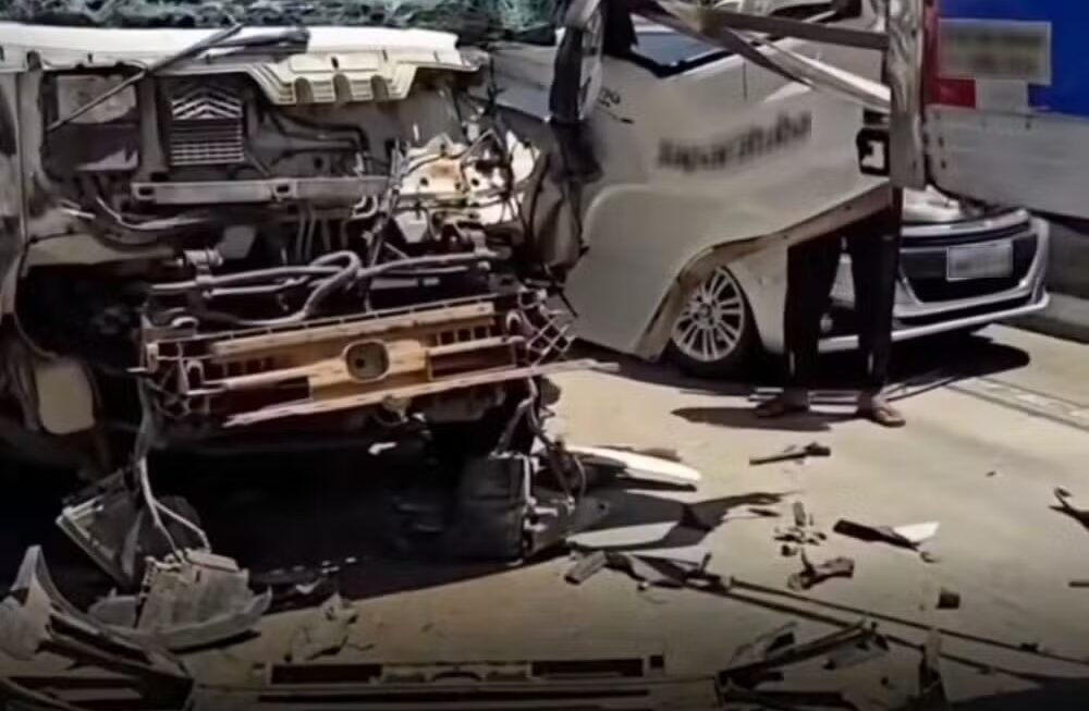 Acidente deixa um ferido na BR-101 em Japaratuba