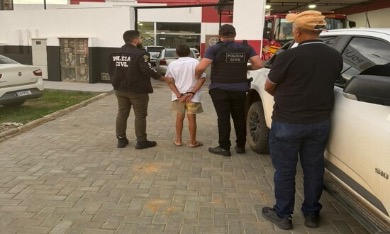 Foragido por estupro de vulnerável é preso em Sergipe