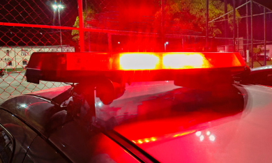 Polícia conduz suspeito de violência doméstica à delegacia em Lagarto