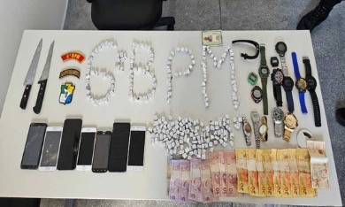 Quatro homens são presos suspeitos de tráfico de drogas em Salgado
