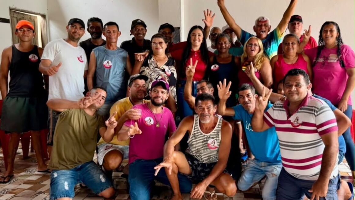 Andresa de Valmir dá largada à campanha para a Câmara Federal ouvindo demandas da população