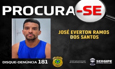 Polícia Civil divulga imagem de investigado por violência doméstica